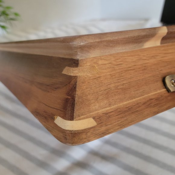 Threshold Acacia Wood Serving Tray NWT - Picture 6 of 8